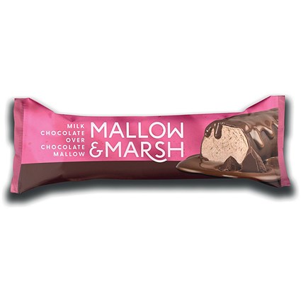 Mallow Marsh Double Chocolate Marshmallow Bar, 35g, Pack of 12