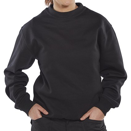 Beeswift Premium Sweatshirt, Black, 3XL