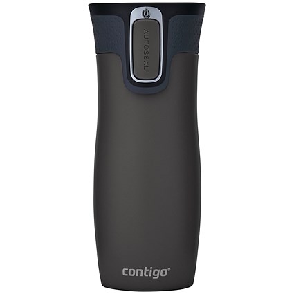 Contigo West Loop Autoseal Travel Mug, 470ml, Gun Metal