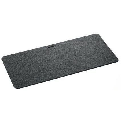 Durable Effect Desk Mat, 700x330mm, Charcoal