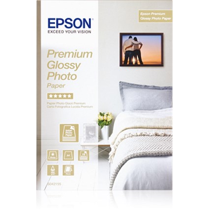 Epson A4 Glossy Photo Paper 15 Sheets - C13S042155