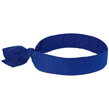 Ergodyne Evaporative Cooling Bandana, Blue