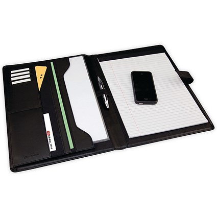 Monolith Conference Folder with A4 pad, 260x340mm, Leather-Look