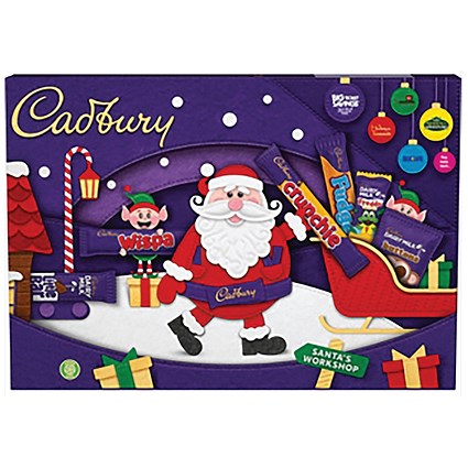 Cadbury Chocolate Christmas Selection Pack - 125g