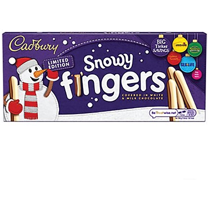 Cadbury Snowy Fingers Box -  115g