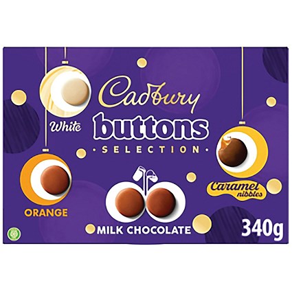 Cadbury Buttons Selection Box - 340g