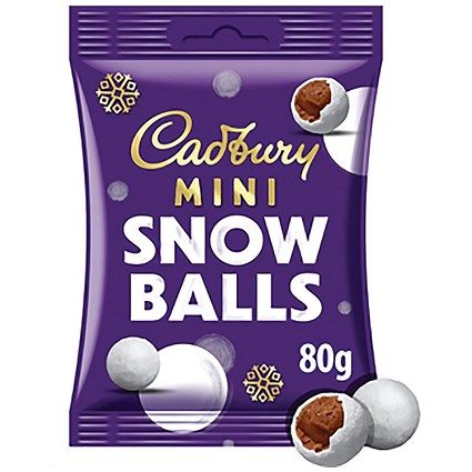 Cadbury Mini Snow Balls - 80g