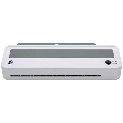 5 Star Hot & Cold Laminator, White, A3