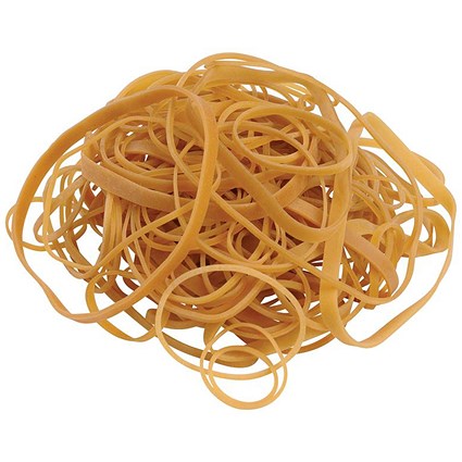 5 Star Rubber Bands, Assorted Sizes, 454g Bag