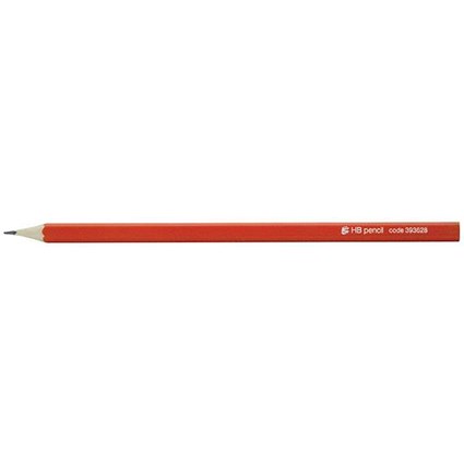 5 Star Pencil, HB, Red Barrel, Pack of 12