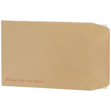 5 Star Board-backed Envelopes, 241x178mm, 120gsm, Peel & Seal, Manilla, Pack of 125