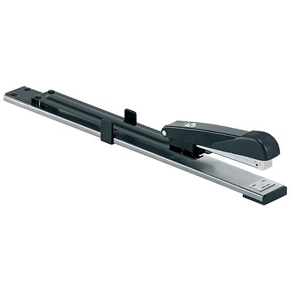 5 Star Long Arm Full Strip Stapler, 300mm Reach, Capacity: 20 Sheets, Black