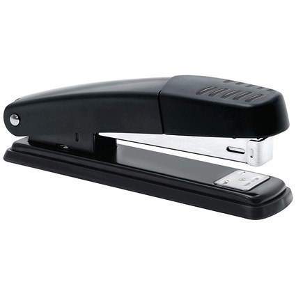 5 Star Full Strip Stapler - Metal, 20 Sheet Capacity, Black