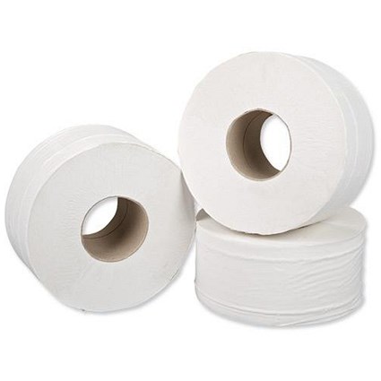 5 Star Mini Jumbo Roll, 2-Ply, 200m, 12 Rolls