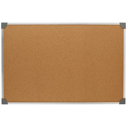 5 Star Cork Board, Aluminium Frame, W900xH600mm