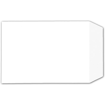 5 Star Plain White C5 Envelopes, Press Seal, 90gsm, Pack of 500