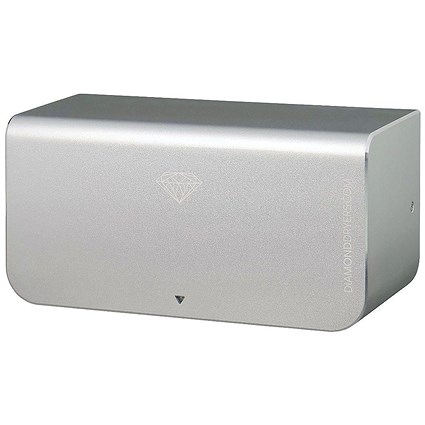 Diamond Dryer Pure Hand Dryer, Silver