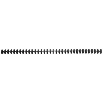 GBC ClickBind 8mm A4 Binding Spines Black (Pack of 50) | Paperstone