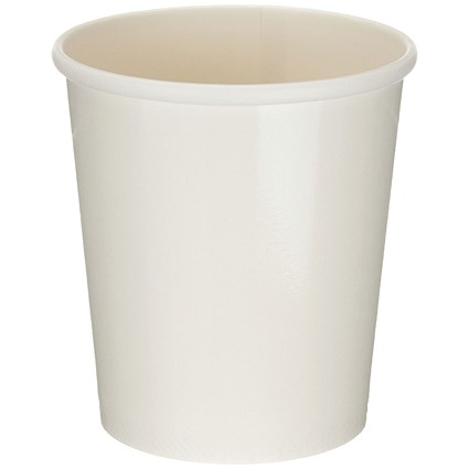 Heavy Duty PP Lined Soup Cup, 16oz, White, Pack of 500