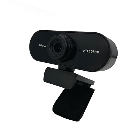 Connekt Gear 24-1019 Portable USB Webcam, 1080P Full HD