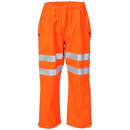 Gore-Tex Foul Weather Overtrousers, Orange, Large