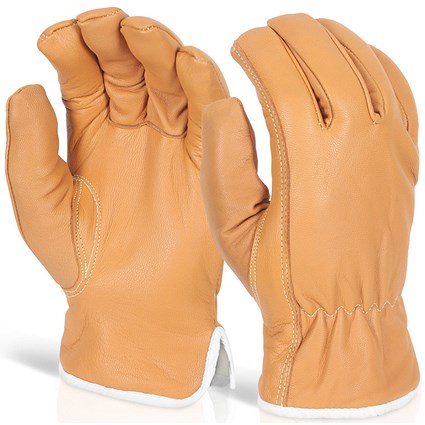 Glovezilla Arc Flash Drivers Gloves, Bronze, XL