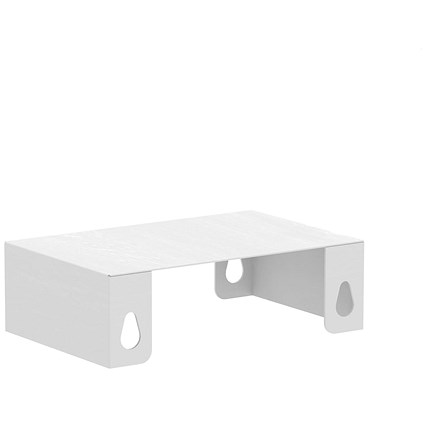 Air Back-to-Back Linking Bar, For 1800mm Desks, Silver