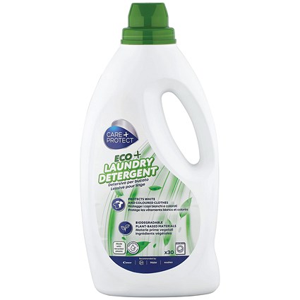 Care + Protect Eco+ Laundry Detergent, 15 Litre (30 Washes)