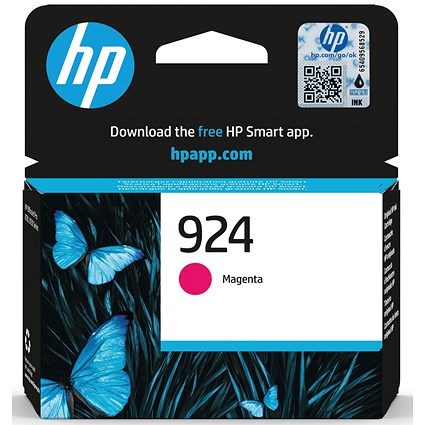 HP 924 4K0U4NE Ink Cartridge, Magenta