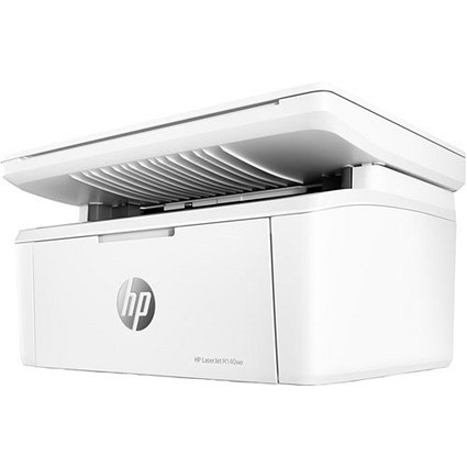 HP LaserJet M140we A4 Wireless Multifunctional Mono Laser Printer, White