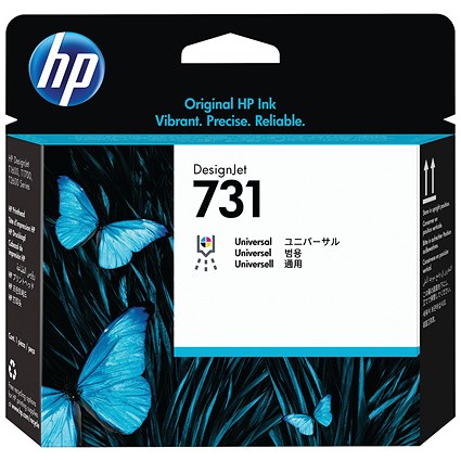 HP 731 Printhead (Black Cyan, Magenta & Yellow) P2V27A