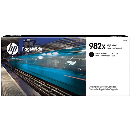 HP 982X PageWide Black High Yield Cartridge T0B30A