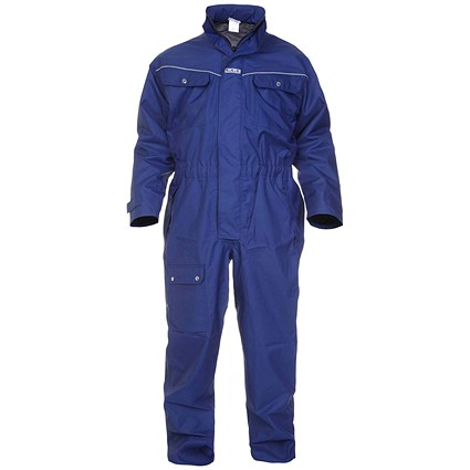 Hydrowear Kopenhagen Simply No Sweat Waterproof Premium Coveralls, Navy Blue, Large