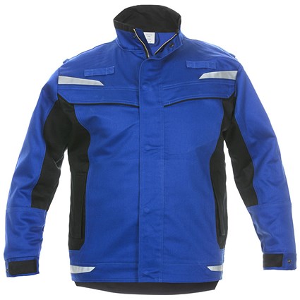 Hydrowear Marburg Multi Venture Flame Retardant Anti-Static Jacket, Royal Blue & Black, 34