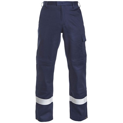 Hydrowear Meddo Multi Cvc Flame Retardant Anti-Static Trousers, Navy Blue, 30