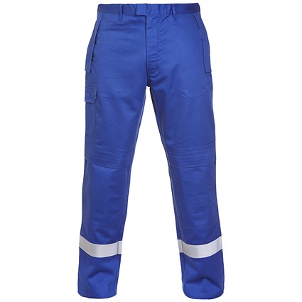 Hydrowear Meddo Multi Cvc Flame Retardant Anti-Static Trousers, Royal Blue, 34