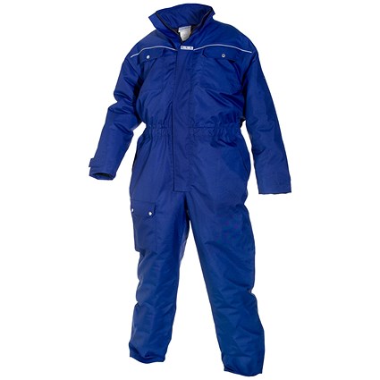 Hydrowear Udenheim Simply No Sweat Waterproof Winter Coveralls, Navy Blue, Small