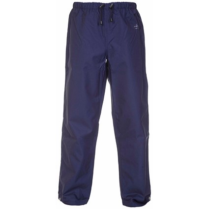 Hydrowear Utrecht Simply No Sweat Waterproof Trousers, Navy Blue, Medium