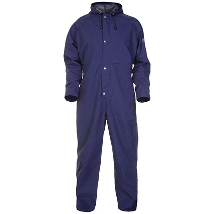 Hydrowear Urk Simply No Sweat Waterproof Coveralls, Navy Blue, 3XL