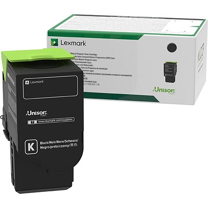 Lexmark Black Return Programme 2K Toner Cartridge 78C20K0