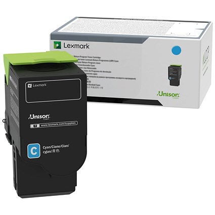 Lexmark Toner Cartridge 3.5K High Yield Cyan C240X20