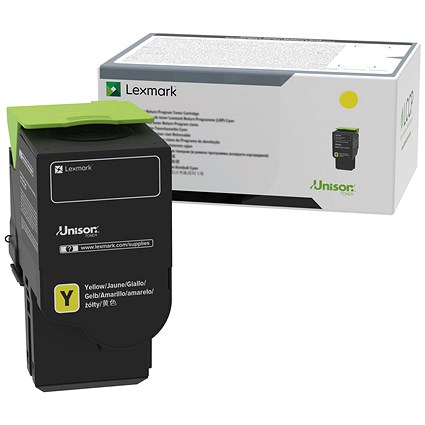 Lexmark Toner Cartridge 3.5K High Yield Yellow C240X40