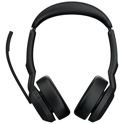 Jabra Evolve2 55 MS Stereo Headset with Charging Stand 25599-999-989