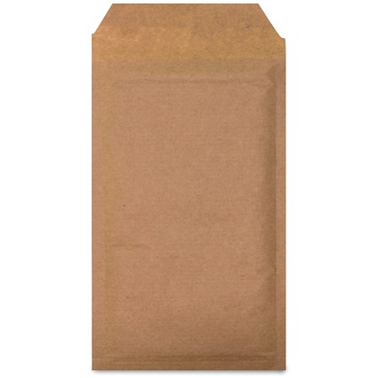 Jiffy Ocean Green Uncoated Mailers, 2/B, Brown, Pack of 200