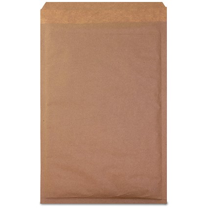 Jiffy Ocean Green Uncoated Mailers, 3/C, Brown, Pack of 100