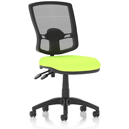 Eclipse Plus II Deluxe Mesh Back Operator Chair, Myrrh Green