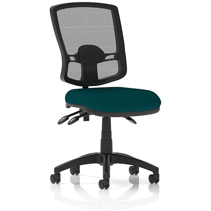 Eclipse Plus III Deluxe Mesh Back Operator Chair, Maringa Teal