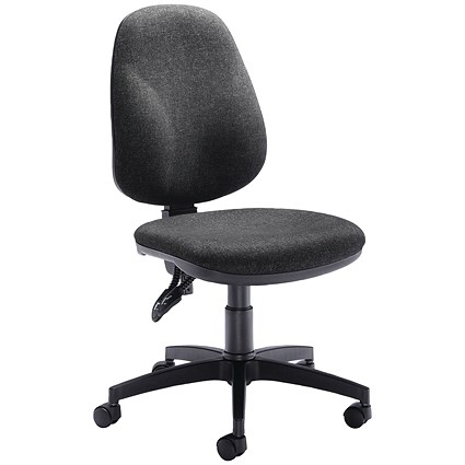 Arista Aire High Back Operator Chair, Charcoal