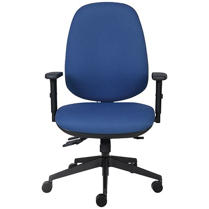 Cappela Rise High Back Posture Chair, Blue