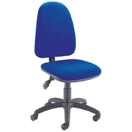 Jemini Sheaf High Back Tilt Operator Chair, Blue